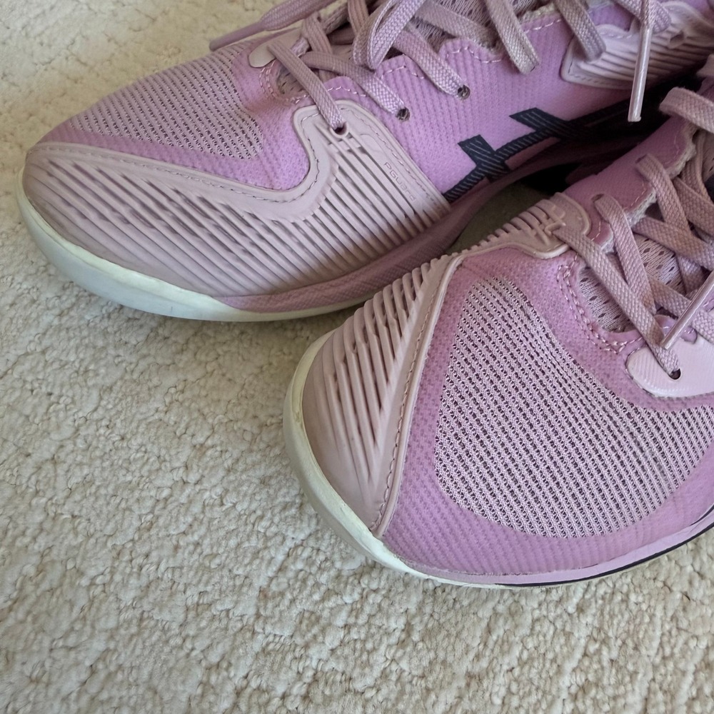 ASICS Women's Solution Speed FF Tennis Pickleball Sneaker SZ 8 Lt Ube/Indigo Fog - Picture 4 of 16